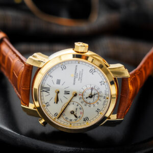 Vacheron Constantin Malte Dual Time Regulator 18k Gold 39mm Service 2026 New Strap