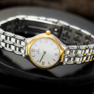Omega De Ville Symbol Lady 43602300 Quartz SS|18K Gold 23mm/Etui