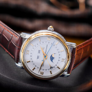 Maurice Lacroix Masterpiece Phases De Lune 37757 SS|18K Gold 38mm/Complete