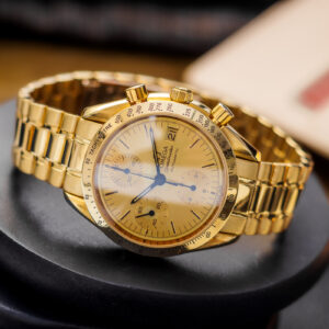 Omega Speedmaster Date Chronograph 31111099 18k Gold Weight 152g 39mm/Full Set