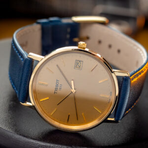 Tissot Goldrun H674326 Quartz Date 14k|585 Gold 33mm