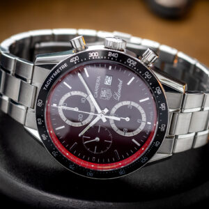 TAG Heuer Carrera Chronograph CV2019 Burgundy Dial Limited 41mm/Etui+dok