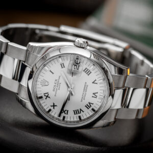 Rolex Oyster Perpetual Date 115200 White Dial Cosc 34mm/Kpl